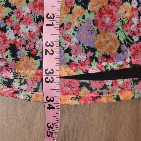 WAYF Revolve Long Sleeve Floral Mini Dress Women Size Small - Picture 15 of 16